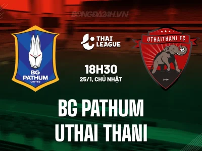 Bão điểm tại Thai League: BG Pathum chấp nhận chia điểm với Uthai Thani?