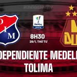 Dự Đoán Nảy Lửa: Independiente Medellin vs Tolima - Sân Nhà Liệu Có Phát Huy Uy Lực? 1