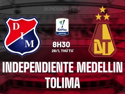 Dự Đoán Nảy Lửa: Independiente Medellin vs Tolima – Sân Nhà Liệu Có Phát Huy Uy Lực?