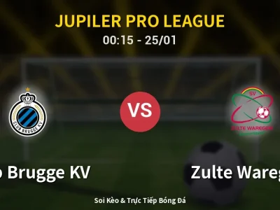 Kết Quả: Club Brugge KV 4-3 Zulte Waregem – Highlight & Bàn Thắng | Jupiler Pro League