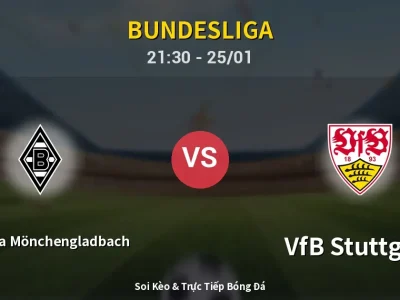 🔴 Trực Tiếp: Borussia Mönchengladbach 0-0 VfB Stuttgart – Link Xem Bundesliga (Full HD)