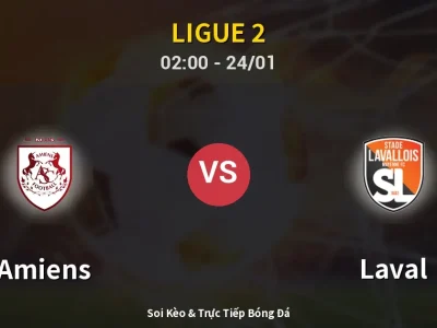 Kết Quả: Amiens 0-0 Laval – Highlight & Bàn Thắng | Ligue 2
