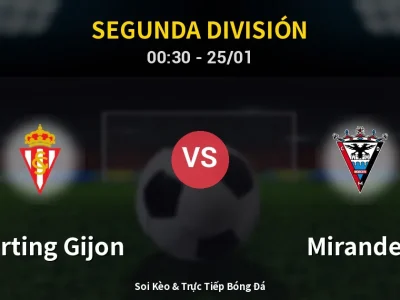 Kết Quả: Sporting Gijon 3-0 Mirandes – Highlight & Bàn Thắng | Segunda División