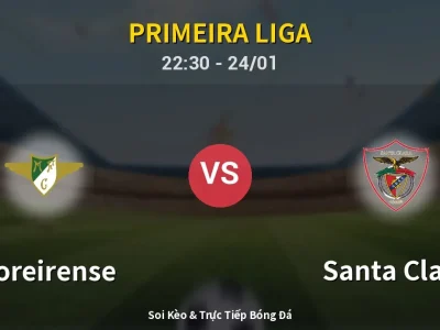 Soi Kèo Moreirense vs Santa Clara – 22:30 24/01 | Nhận Định, Dự Đoán Tỷ Số