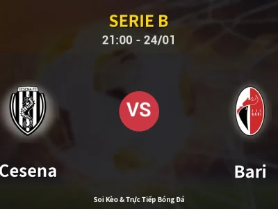 Soi Kèo Cesena vs Bari – 21:00 24/01 | Nhận Định, Dự Đoán Tỷ Số