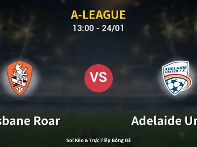 Kết Quả: Brisbane Roar 2-3 Adelaide United – Highlight & Bàn Thắng | A-League