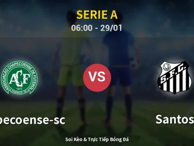 Kết Quả: Chapecoense-sc 4-2 Santos – Highlight & Bàn Thắng | Serie A