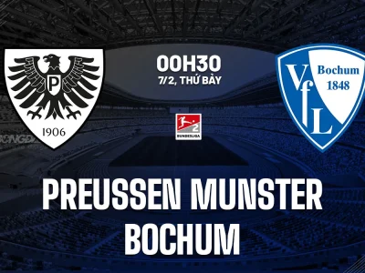 Bochum ‘hồi sinh’ dưới tay tướng mới, liệu có ‘báo thù’ Preussen Munster? | Nhận định Hạng 2 Đức 0h30 7/2