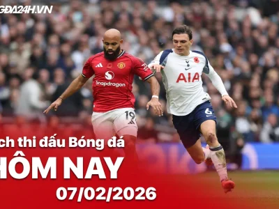 Bùng Nổ Đêm Bóng Đá 07/02: Man United Đại Chiến Tottenham, Arsenal Tấn Công, V-League Nóng Hổi