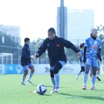 ĐT nữ Việt Nam 'đổ mồ hôi' ở Thâm Quyến: Lịch tập dày đặc, nắm bắt từng chi tiết 1