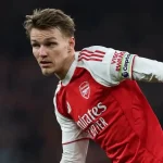 Bom tấn chấn thương Arsenal: Saka, Odegaard nghi ngờ, Merino nghỉ dài hạn trước trận sống còn với Brentford 1