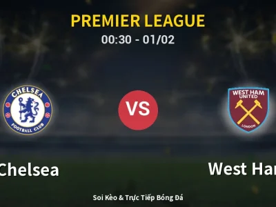 Kết Quả: Chelsea 3-2 West Ham – Highlight & Bàn Thắng | Premier League