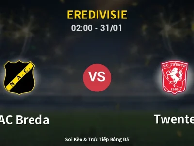 Kết Quả: NAC Breda 2-2 Twente – Highlight & Bàn Thắng | Eredivisie
