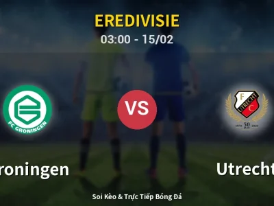 Kết Quả: Groningen 1-2 Utrecht – Highlight & Bàn Thắng | Eredivisie