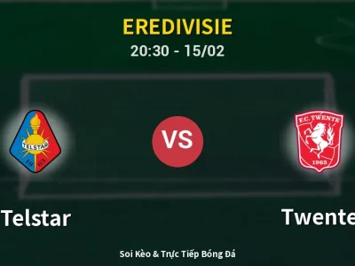 Kết Quả: Telstar 1-1 Twente – Highlight & Bàn Thắng | Eredivisie