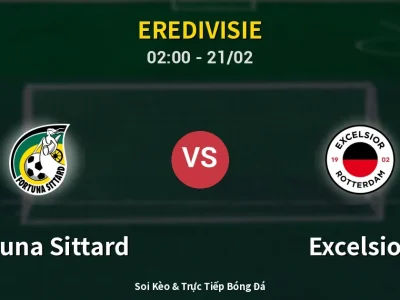 Kết Quả: Fortuna Sittard 2-1 Excelsior – Highlight & Bàn Thắng | Eredivisie
