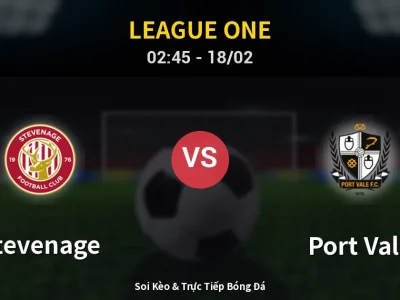 Kết Quả: Stevenage 2-1 Port Vale – Highlight & Bàn Thắng | League One