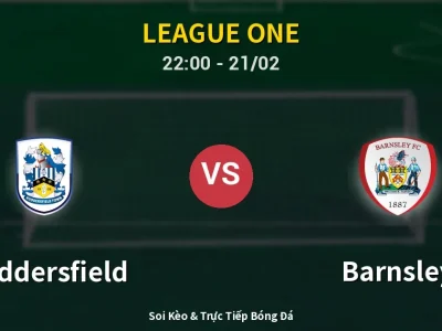 🔴 Trực Tiếp: Huddersfield 0-0 Barnsley – Link Xem League One (Full HD)