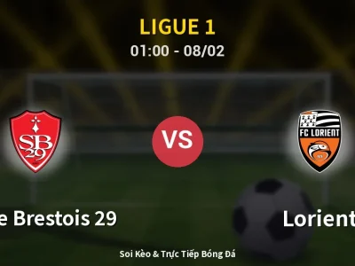 Kết Quả: Stade Brestois 29 2-0 Lorient – Highlight & Bàn Thắng | Ligue 1