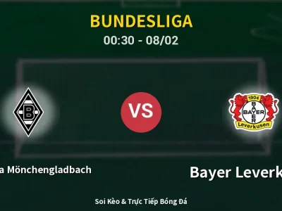 Kết Quả: Borussia Mönchengladbach 1-1 Bayer Leverkusen – Highlight & Bàn Thắng | Bundesliga