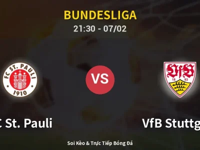 Soi Kèo FC St. Pauli vs VfB Stuttgart – 21:30 07/02 | Nhận Định, Dự Đoán Tỷ Số