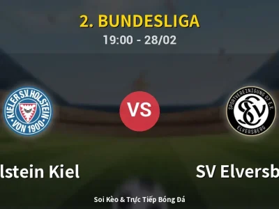 Soi Kèo Holstein Kiel vs SV Elversberg – 19:00 28/02 | Nhận Định, Dự Đoán Tỷ Số