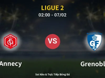 Kết Quả: Annecy 1-1 Grenoble – Highlight & Bàn Thắng | Ligue 2
