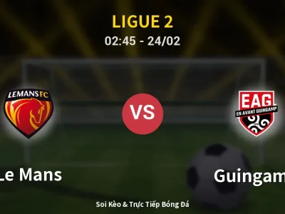 Kết Quả: Le Mans 1-1 Guingamp – Highlight & Bàn Thắng | Ligue 2