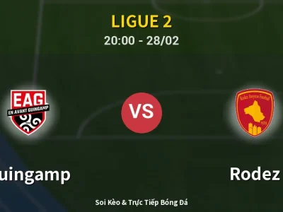 Soi Kèo Guingamp vs Rodez – 20:00 28/02 | Nhận Định, Dự Đoán Tỷ Số