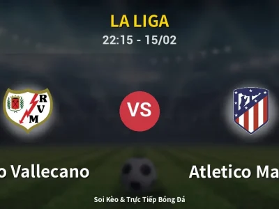 🔴 Trực Tiếp: Rayo Vallecano 0-0 Atletico Madrid – Link Xem La Liga (Full HD)