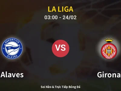 Kết Quả: Alaves 2-2 Girona – Highlight & Bàn Thắng | La Liga