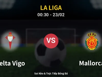 Kết Quả: Celta Vigo 2-0 Mallorca – Highlight & Bàn Thắng | La Liga