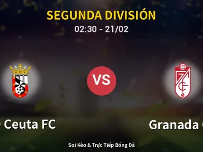 Kết Quả: AD Ceuta FC 2-1 Granada CF – Highlight & Bàn Thắng | Segunda División