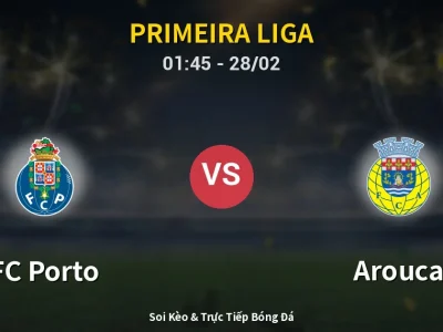 Kết Quả: FC Porto 3-1 Arouca – Highlight & Bàn Thắng | Primeira Liga