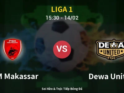 Kết Quả: PSM Makassar 0-2 Dewa United – Highlight & Bàn Thắng | Liga 1