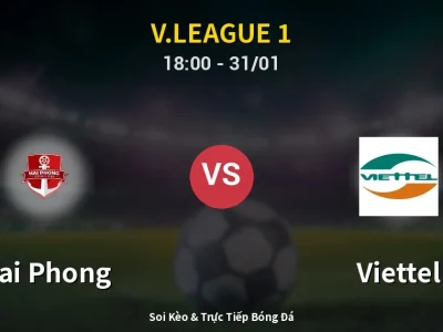 Kết Quả: Hai Phong 1-2 Viettel – Highlight & Bàn Thắng | V.League 1