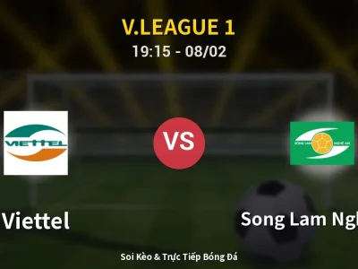Kết Quả: Viettel 1-4 Song Lam Nghe An – Highlight & Bàn Thắng | V.League 1
