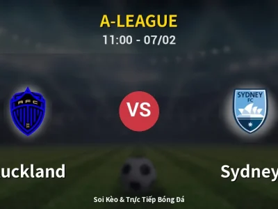 Kết Quả: Auckland 1-0 Sydney – Highlight & Bàn Thắng | A-League