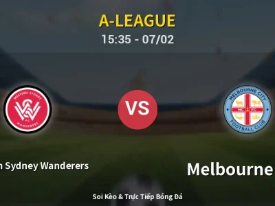 Kết Quả: Western Sydney Wanderers 1-1 Melbourne City – Highlight & Bàn Thắng | A-League