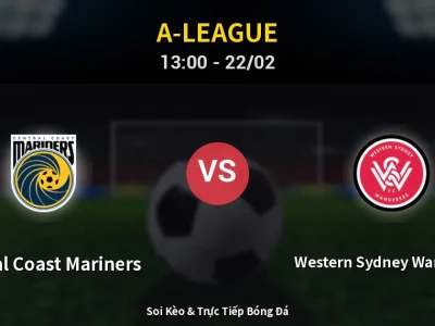 Kết Quả: Central Coast Mariners 3-2 Western Sydney Wanderers – Highlight & Bàn Thắng | A-League