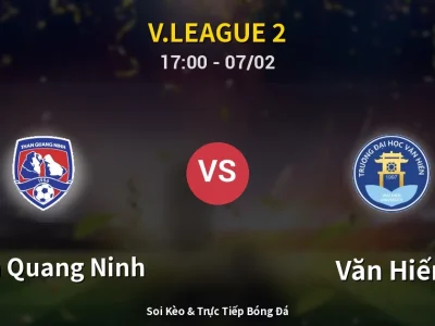 Kết Quả: Than Quang Ninh 1-1 Văn Hiến – Highlight & Bàn Thắng | V.League 2