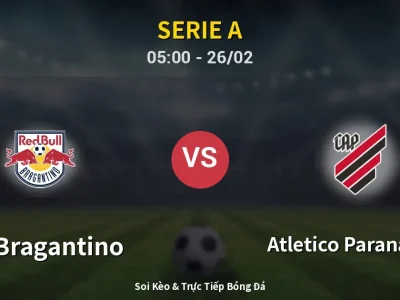 Kết Quả: RB Bragantino 1-1 Atletico Paranaense – Highlight & Bàn Thắng | Serie A