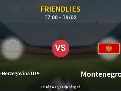Kết Quả: Bosnia-Herzegovina U19 1-1 Montenegro U18 – Highlight & Bàn Thắng | Friendlies