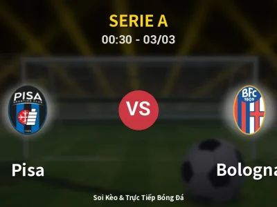 Kết Quả: Pisa 0-1 Bologna – Highlight & Bàn Thắng | Serie A