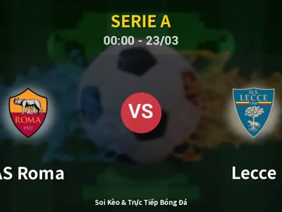 Kết Quả: AS Roma 1-0 Lecce – Highlight & Bàn Thắng | Serie A