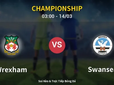 Kết Quả: Wrexham 2-0 Swansea – Highlight & Bàn Thắng | Championship