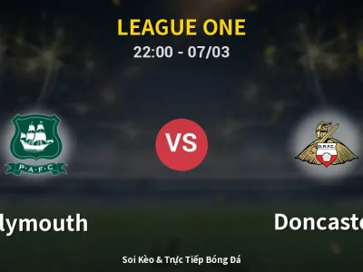 Soi Kèo Plymouth vs Doncaster – 22:00 07/03 | Nhận Định, Dự Đoán Tỷ Số