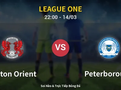 Soi Kèo Leyton Orient vs Peterborough – 22:00 14/03 | Nhận Định, Dự Đoán Tỷ Số