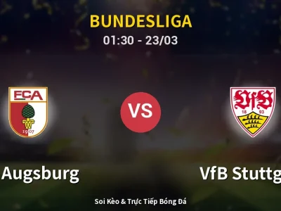 Kết Quả: FC Augsburg 2-5 VfB Stuttgart – Highlight & Bàn Thắng | Bundesliga