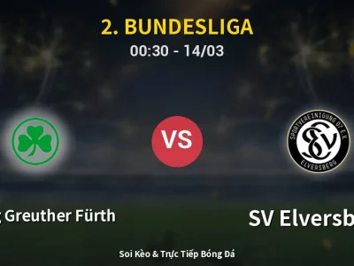 🔴 Trực Tiếp: SpVgg Greuther Fürth 1-0 SV Elversberg – Link Xem 2. Bundesliga (Full HD)